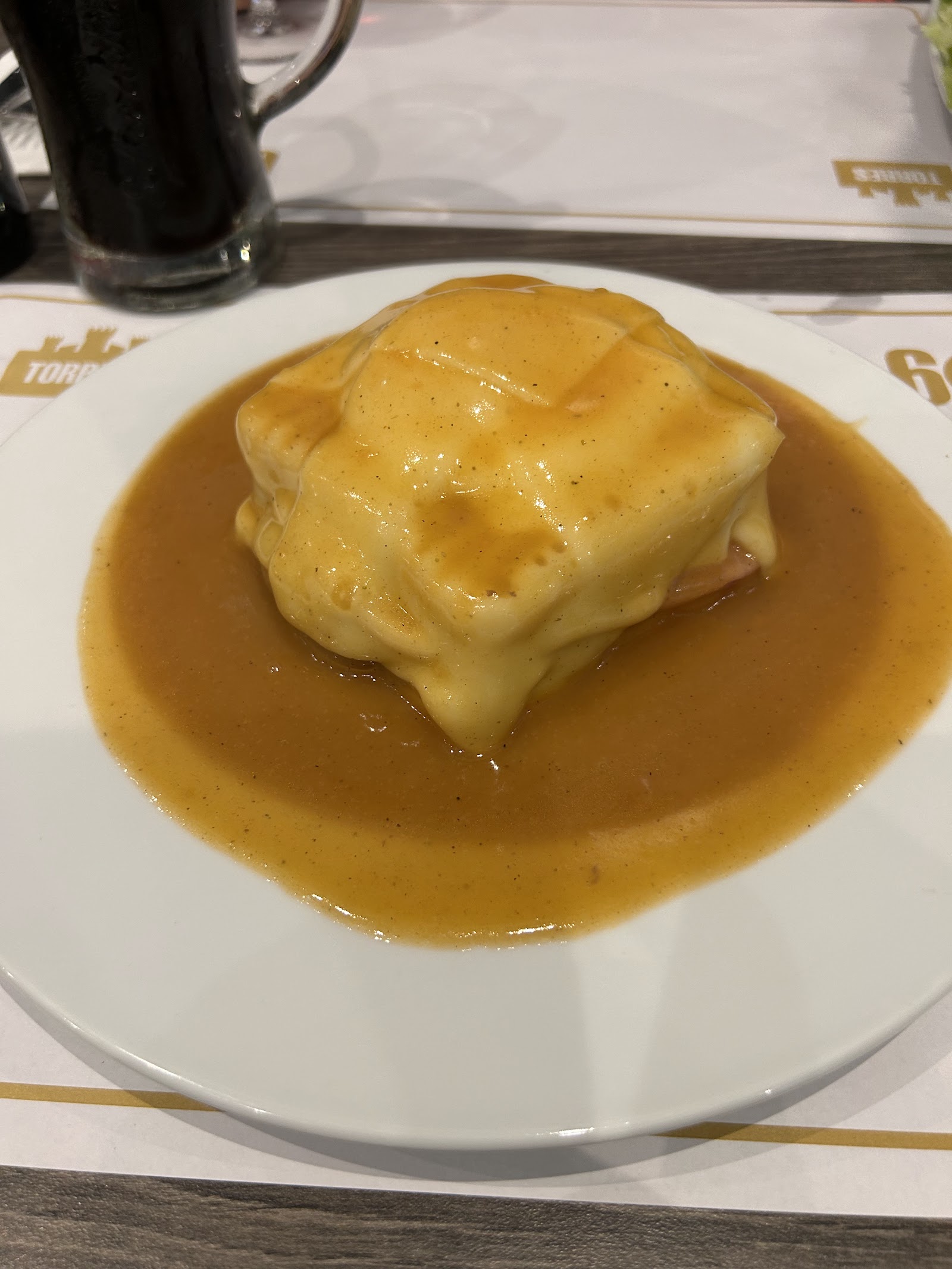 Francesinha at Café Torres