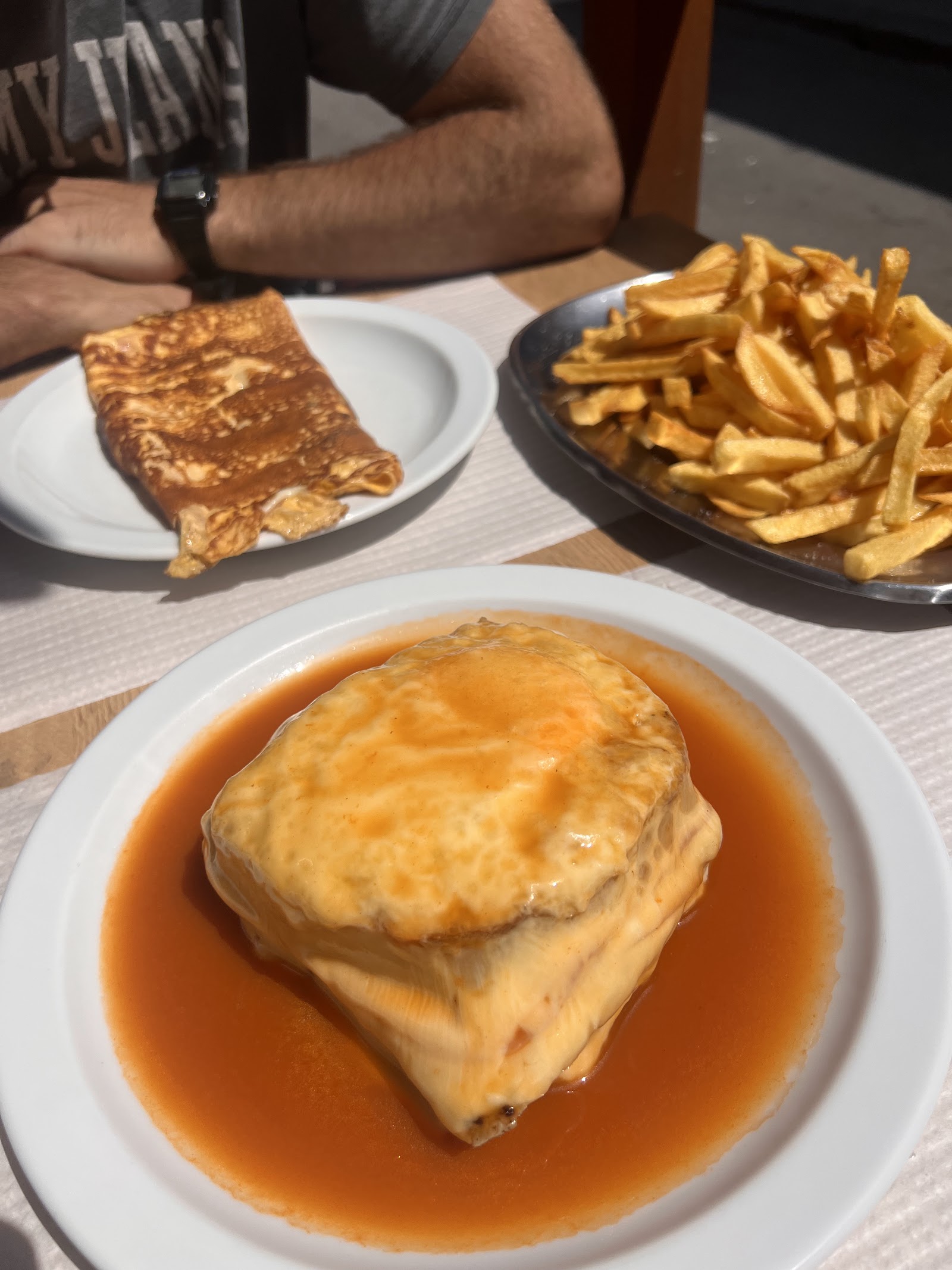 Francesinha at Cantarinha
