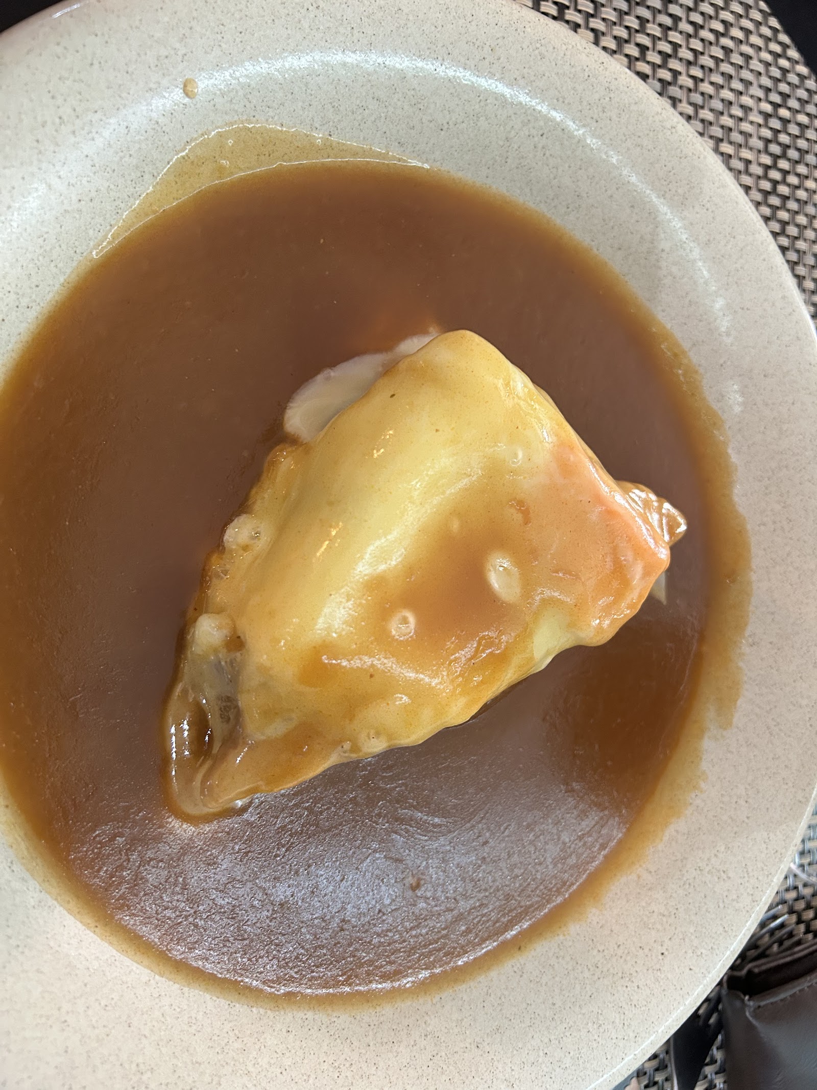 Francesinha at Insenso Caffe