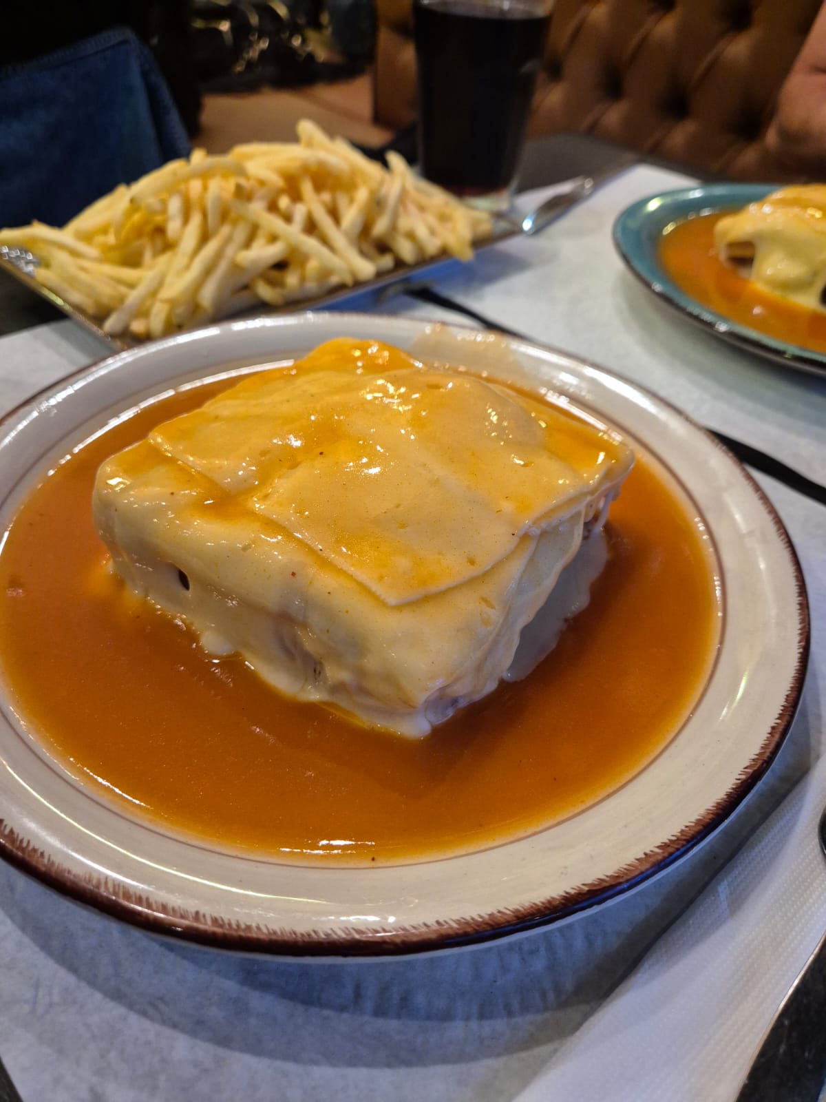 Francesinha at Marcio's Café Grill