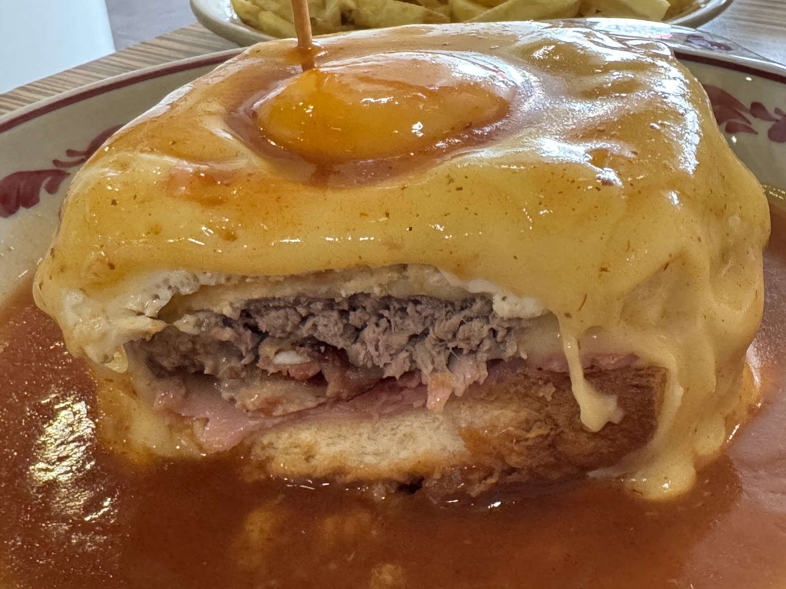 Francesinha at Santa Francesinha