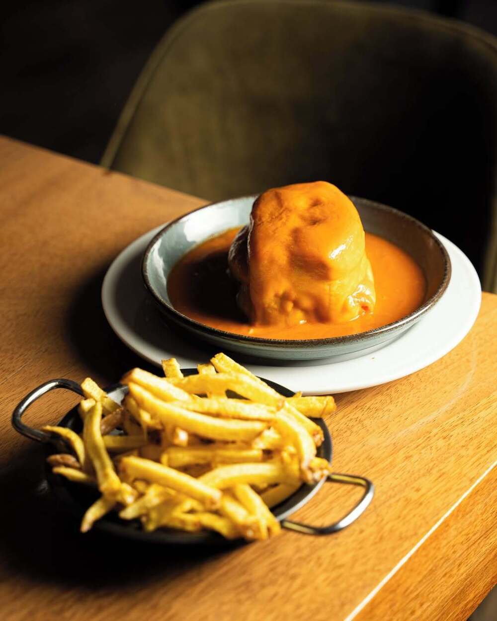 Francesinha at Wilson Café Matosinhos